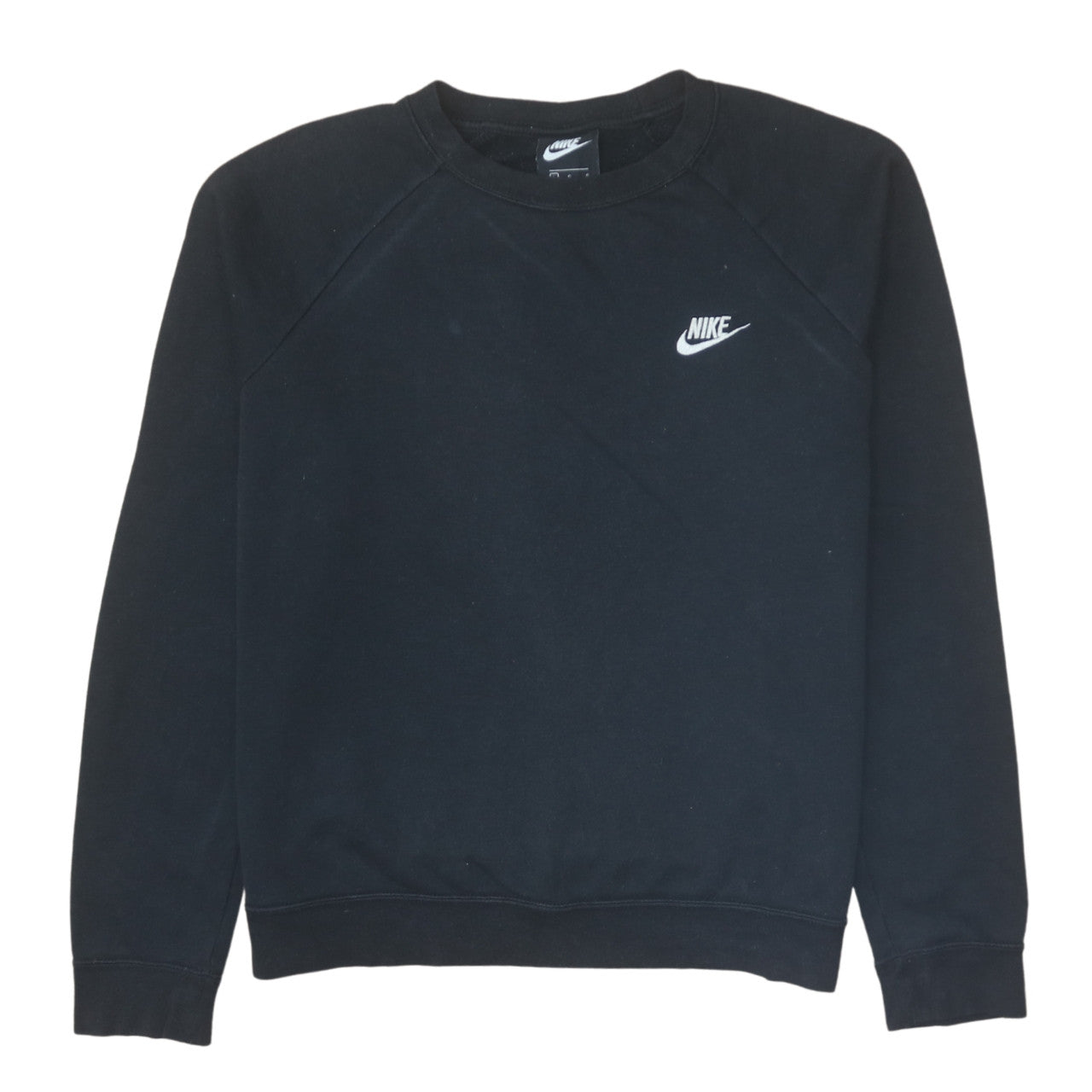 Womens UK Size L Nike Black Pullover Sweatshirt