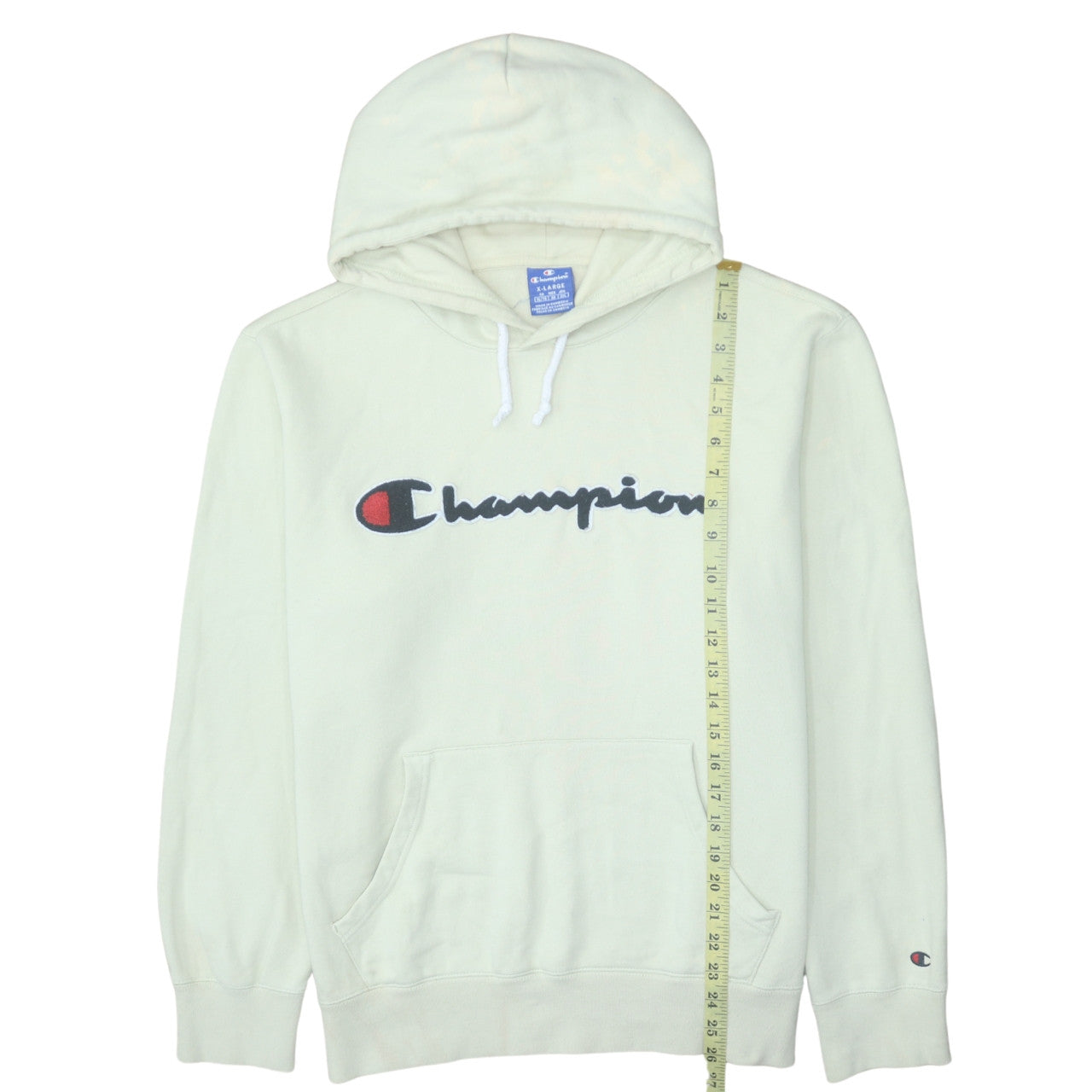 Womens UK Size XL Champion Beige Pullover Hoodie