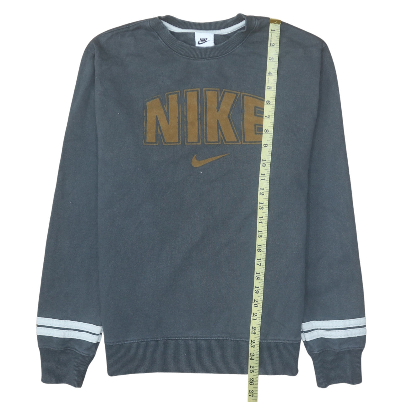 Womens UK Size S Nike Grey Pullover Sweatshirt