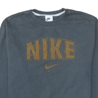 Womens UK Size S Nike Grey Pullover Sweatshirt