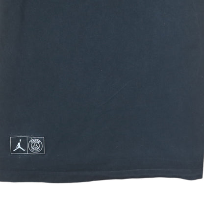 Jordan Paris Saint-Germain Black Men's L Graphic Sports T-Shirt