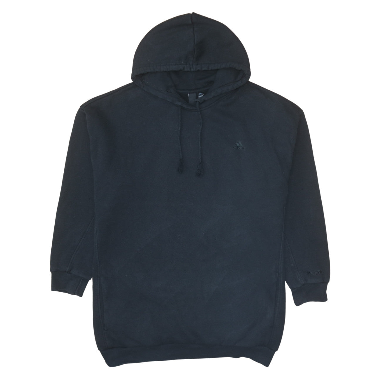 Womens UK Size XL Adidas Black Pullover Hoodie