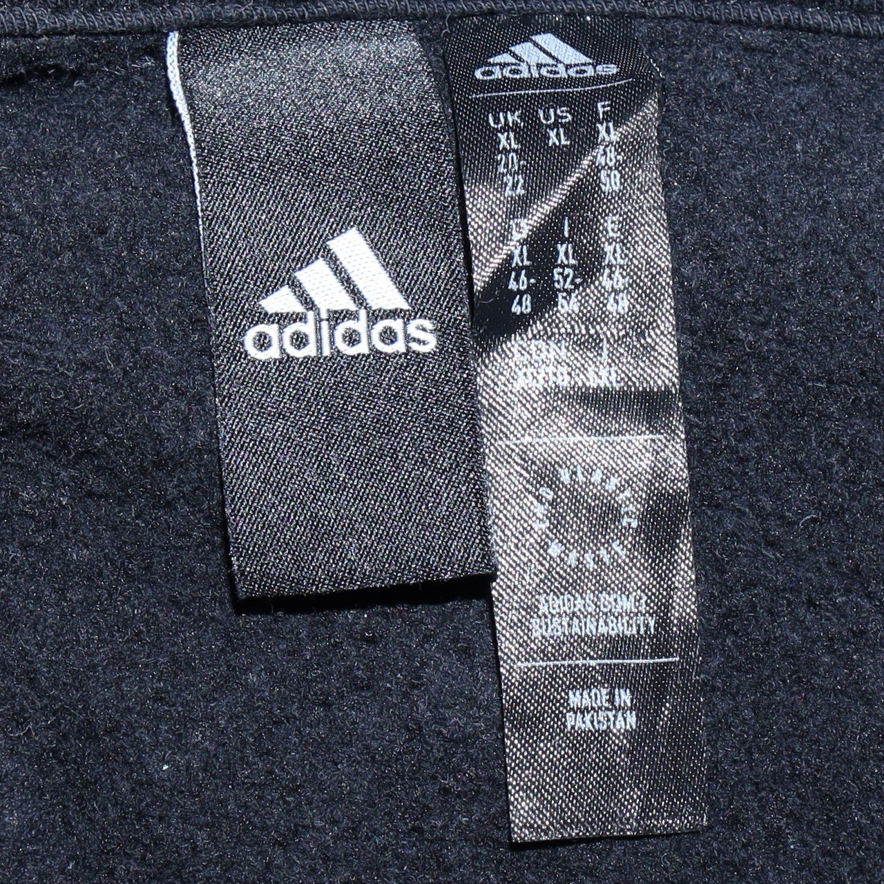 Womens UK Size XL Adidas Black Pullover Hoodie