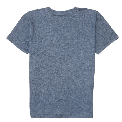 Superdry Men's Blue Vintage Athletics Logo Cotton T-Shirt Size L