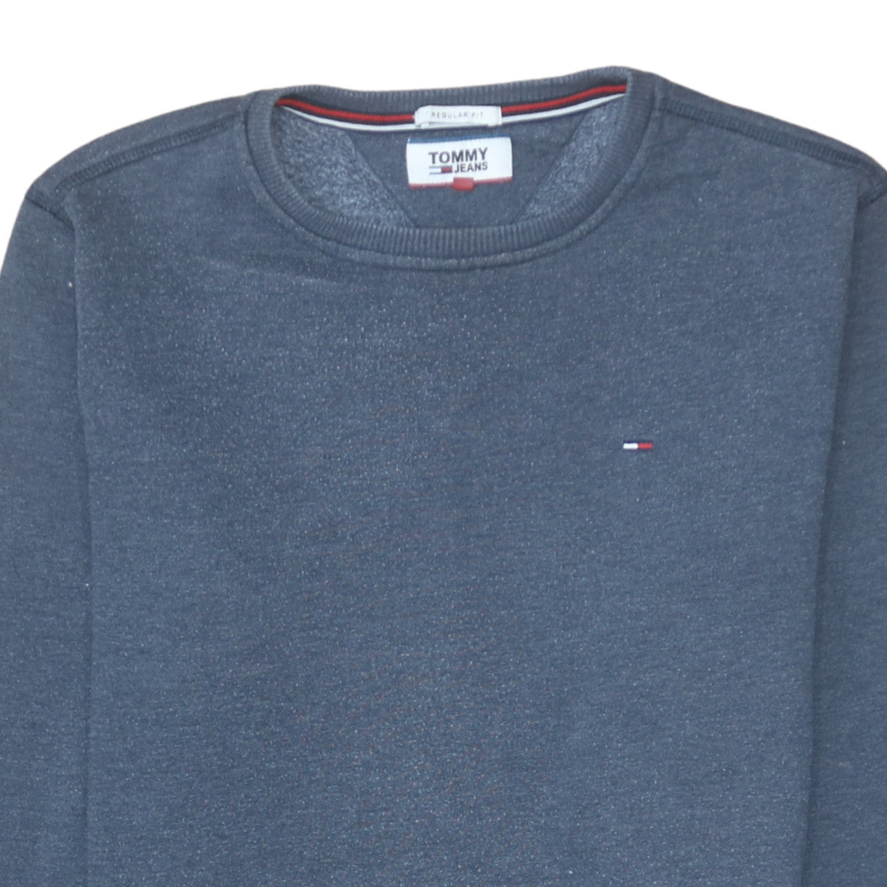 Mens UK Size XS Tommy Jeans Blue Pullover Sweatshirt