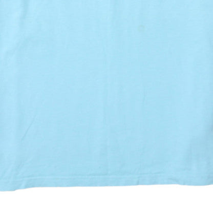 The North Face Men's Blue Graphic Print Crew Neck Cotton T-Shirt M