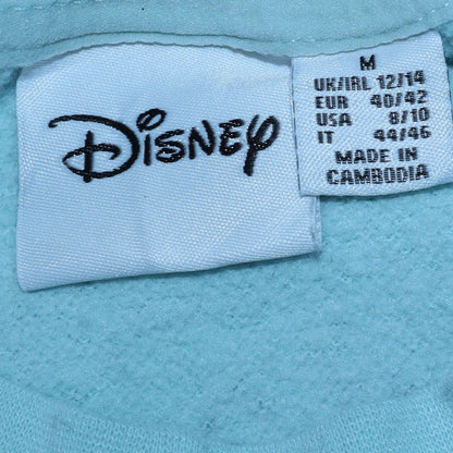 Womens UK Size M Disney Blue Pullover Sweatshirt