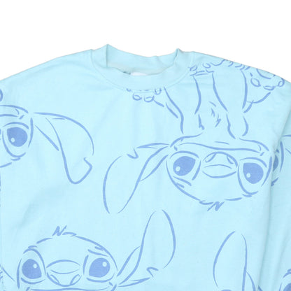 Womens UK Size M Disney Blue Pullover Sweatshirt