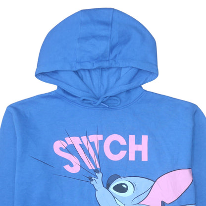 Womens UK Size M Disney Blue Pullover Hoodie
