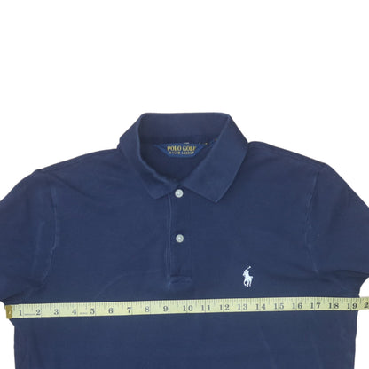 Ralph Lauren Polo Golf Men's Blue Regular Fit Cotton Polo Shirt M