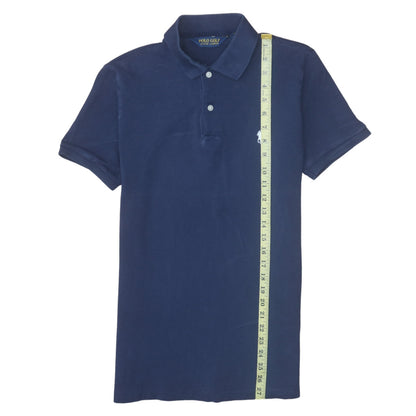 Ralph Lauren Polo Golf Men's Blue Regular Fit Cotton Polo Shirt M