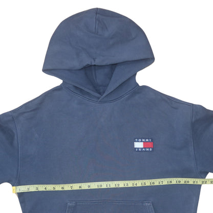 Womens UK Size S Tommy Jeans Blue Pullover Hoodie