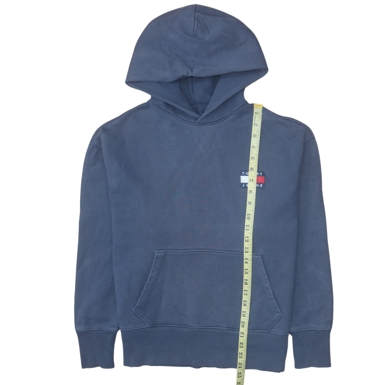 Womens UK Size S Tommy Jeans Blue Pullover Hoodie