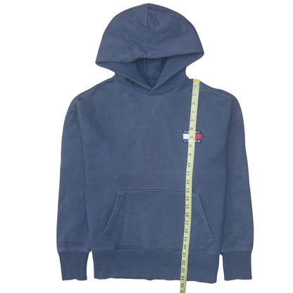 Womens UK Size S Tommy Jeans Blue Pullover Hoodie