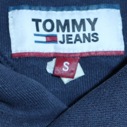 Womens UK Size S Tommy Jeans Blue Pullover Hoodie
