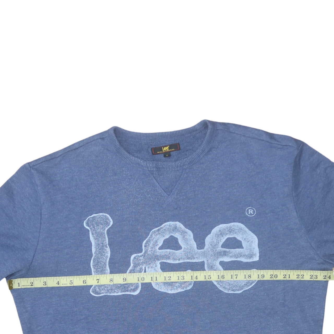 Mens UK Size XL Lee Blue Pullover Sweatshirt