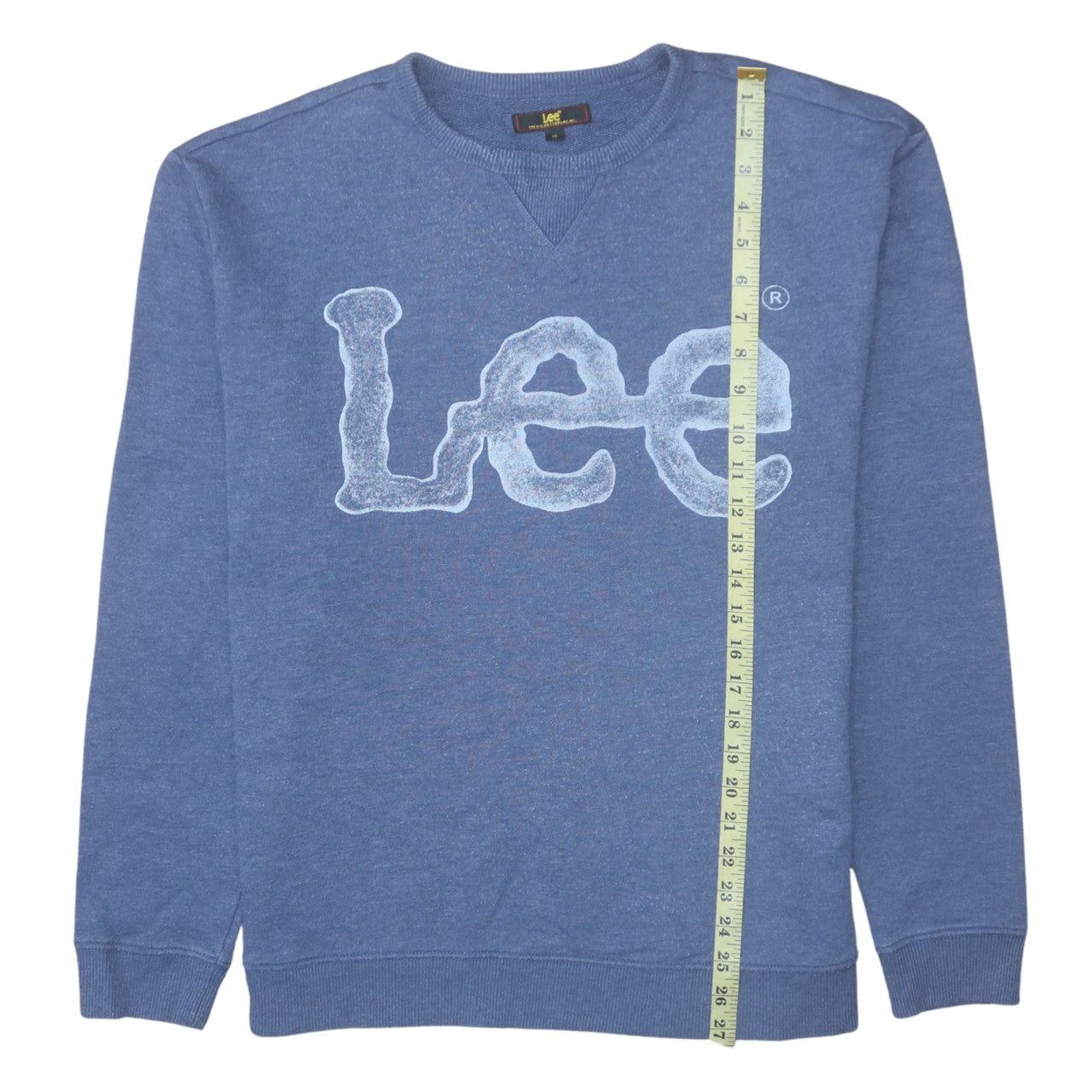 Mens UK Size XL Lee Blue Pullover Sweatshirt