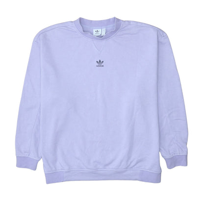Womens UK Size S Adidas Purple Pullover Sweatshirt