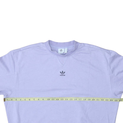 Womens UK Size S Adidas Purple Pullover Sweatshirt