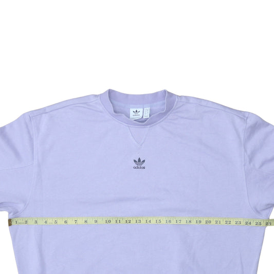 Womens UK Size S Adidas Purple Pullover Sweatshirt