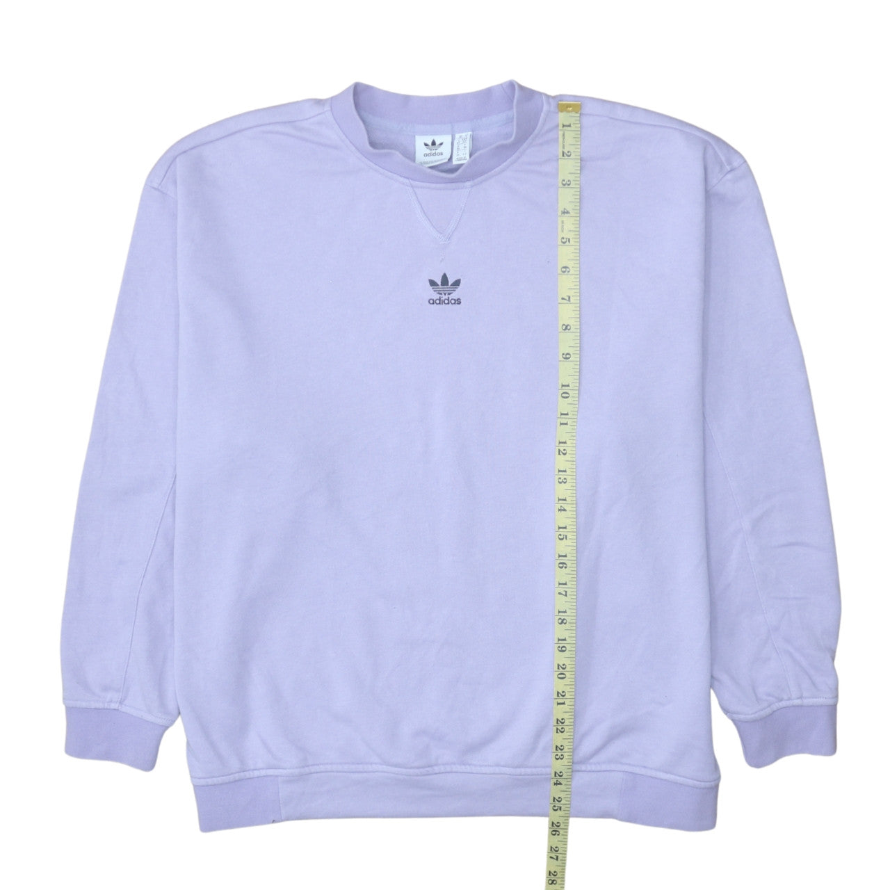 Womens UK Size S Adidas Purple Pullover Sweatshirt