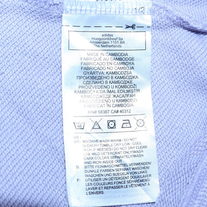 Womens UK Size S Adidas Purple Pullover Sweatshirt