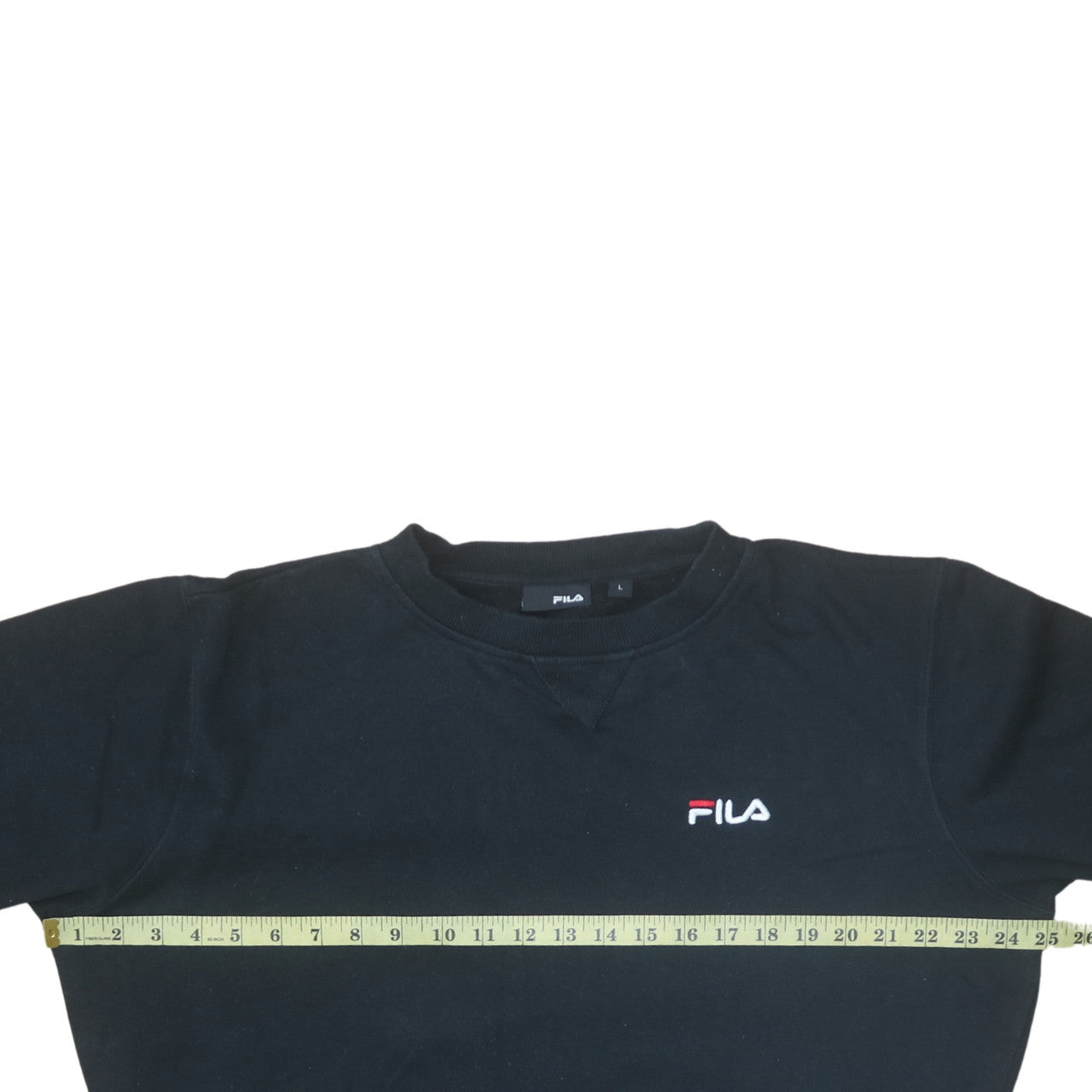 Womens UK Size L FILA Black Pullover Sweatshirt