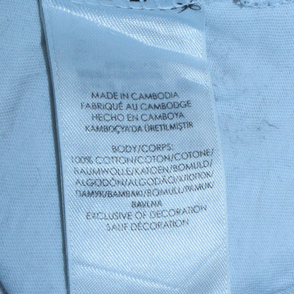 Ralph Lauren Men's White Cotton Crew Neck Logo T-Shirt Size L