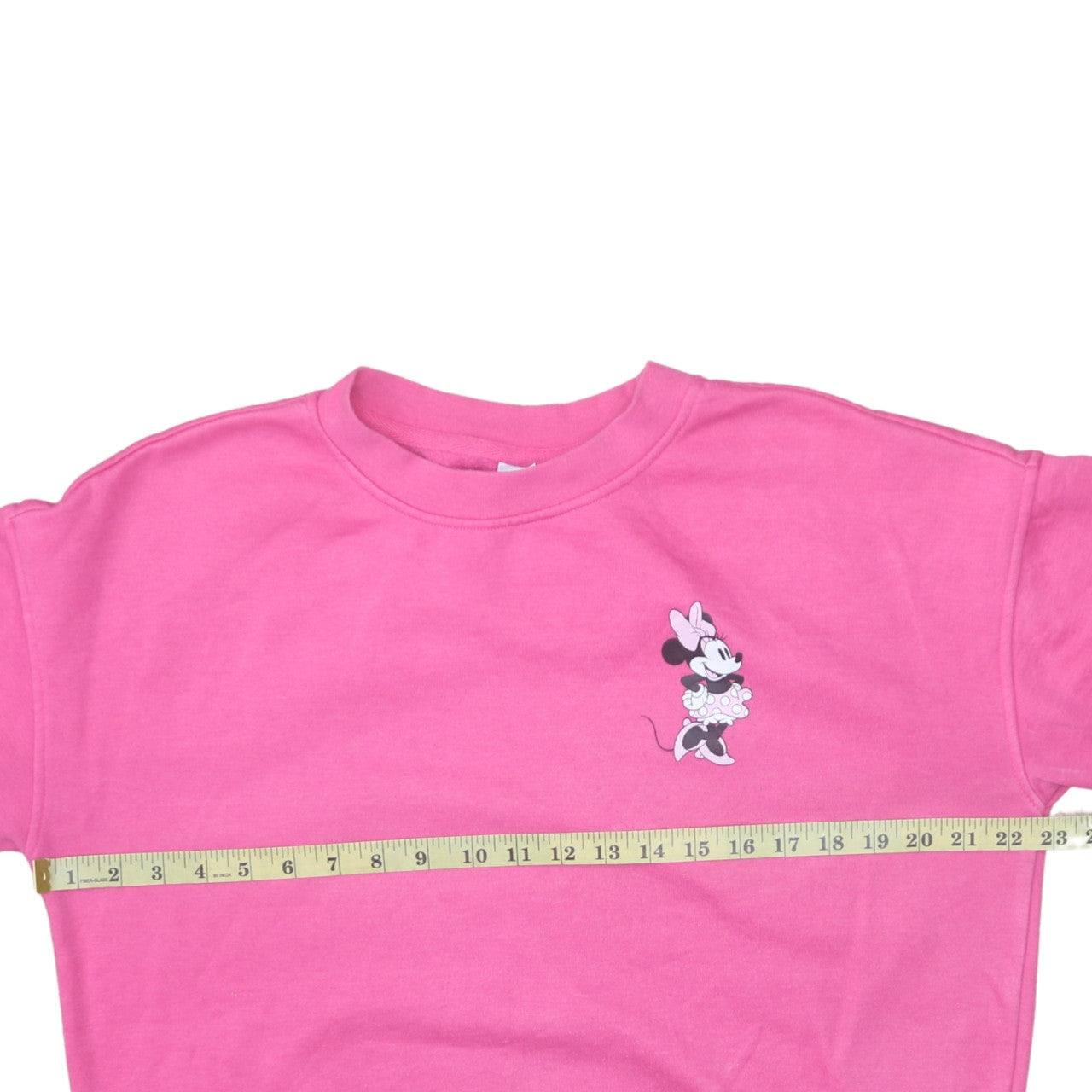 Womens UK Size S Disney Pink Pullover Sweatshirt