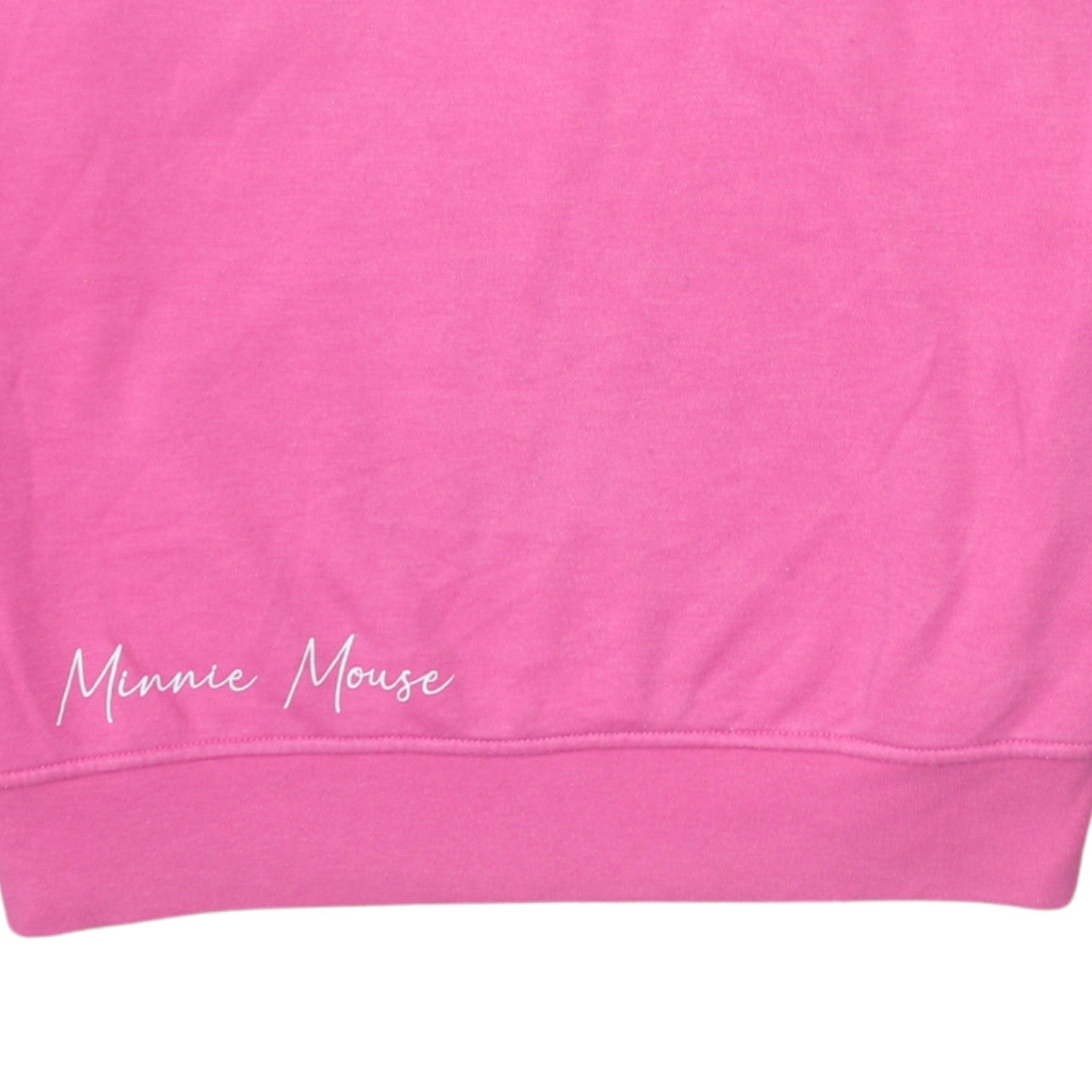 Womens UK Size S Disney Pink Pullover Sweatshirt