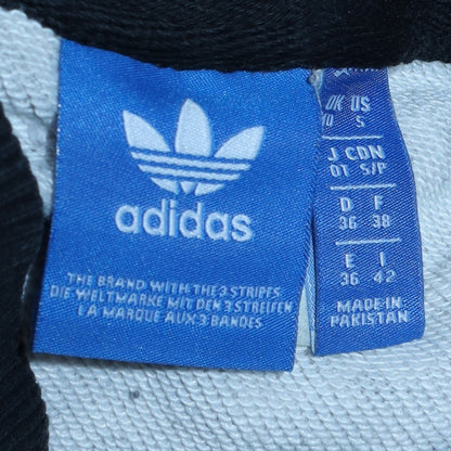 Womens UK Size S adidas Black Pullover Sweatshirt