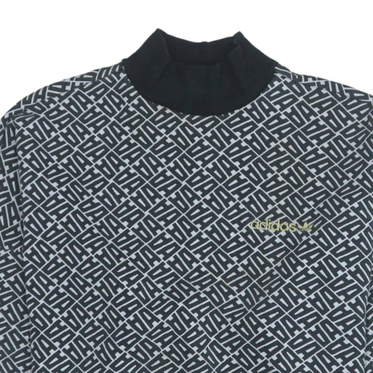 Womens UK Size S adidas Black Pullover Sweatshirt