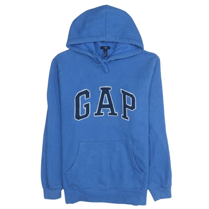 Mens UK Size M GAP Blue Pullover Hoodie