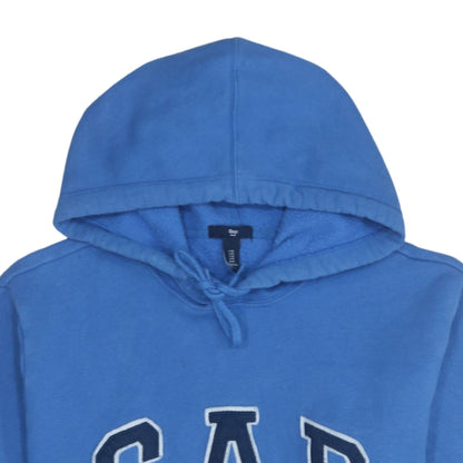 Mens UK Size M GAP Blue Pullover Hoodie