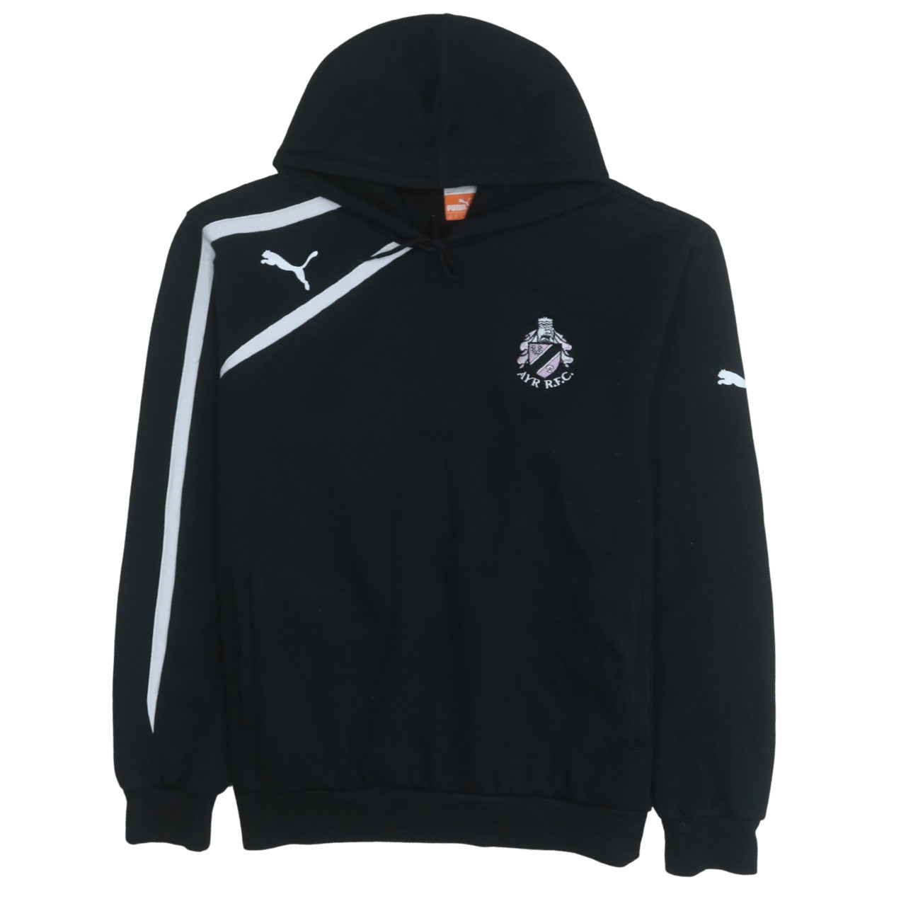 Mens UK Size XL Puma Black Pullover Hoodie