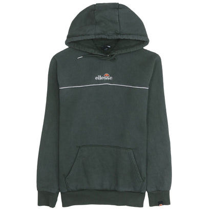 Womens UK Size M Ellesse Green Pullover Hoodie