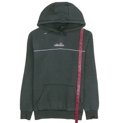 Womens UK Size M Ellesse Green Pullover Hoodie