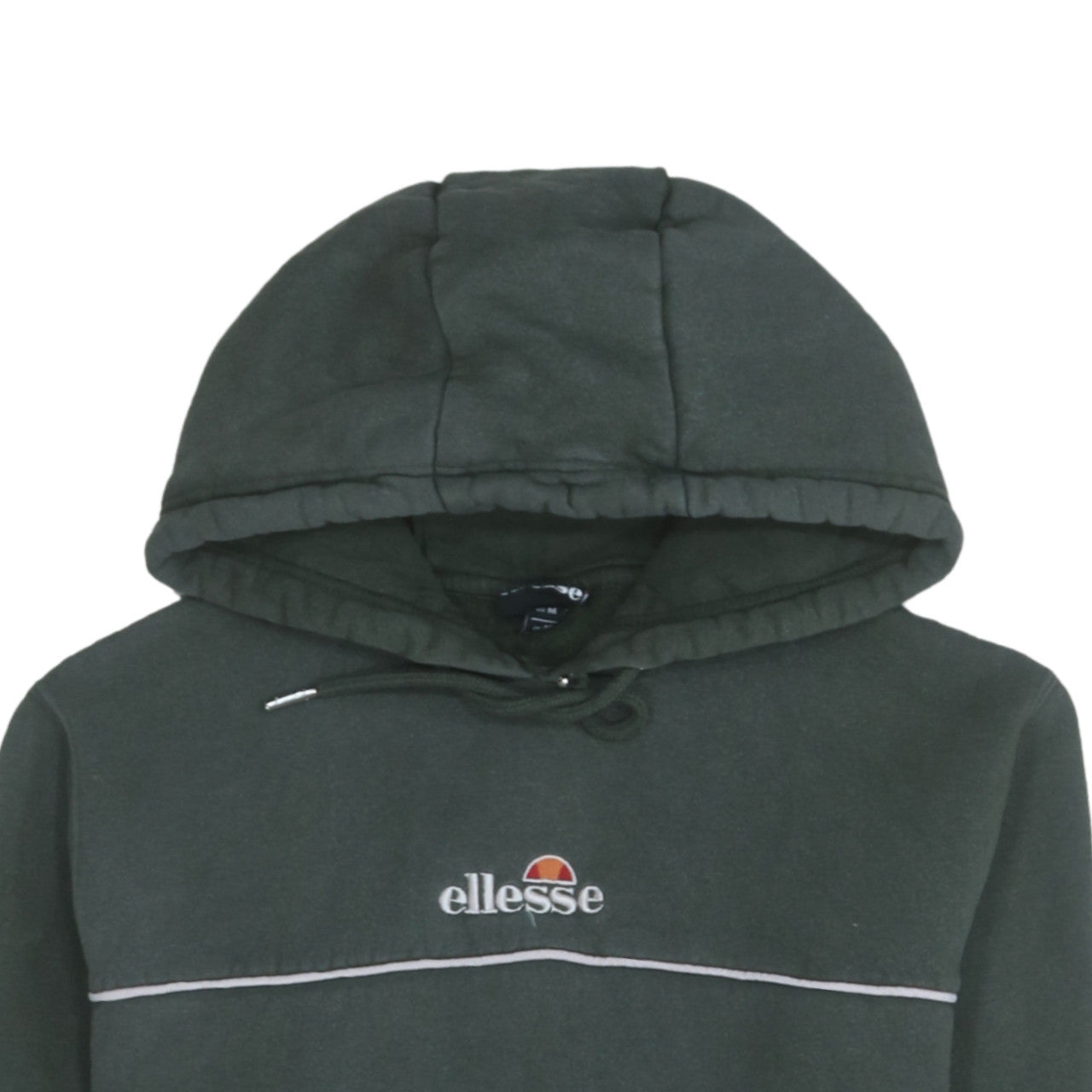 Womens UK Size M Ellesse Green Pullover Hoodie