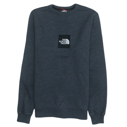 Mens UK Size S The North Face Blue Pullover Sweatshirt