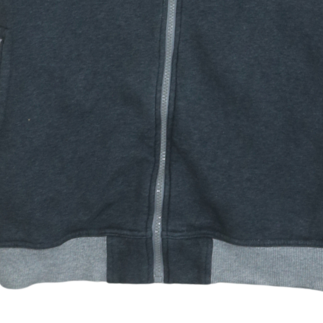 Mens UK Size M adidas Grey Full Zip Hoodie
