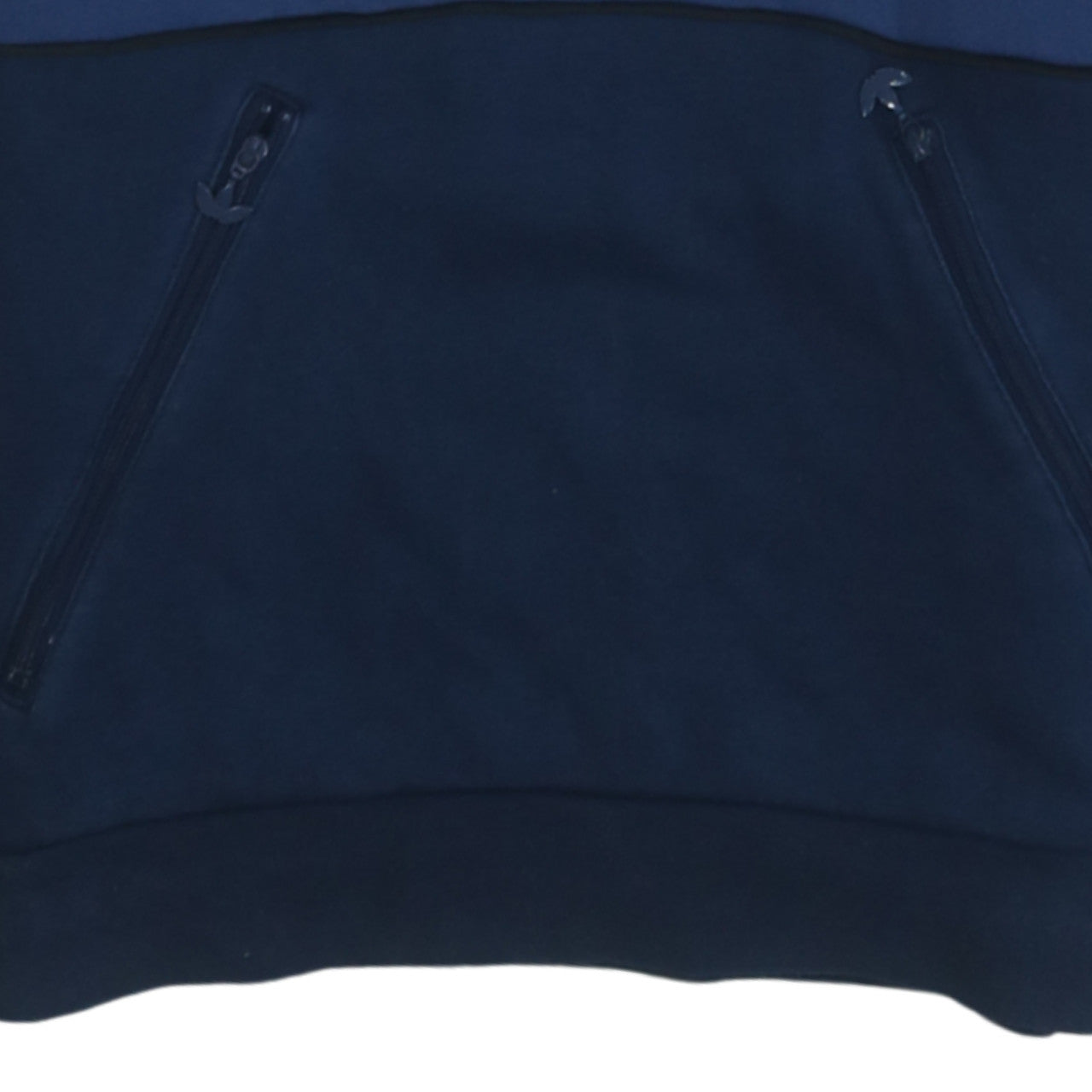 Mens UK Size XS adidas Blue 1/2 Zip Hoodie