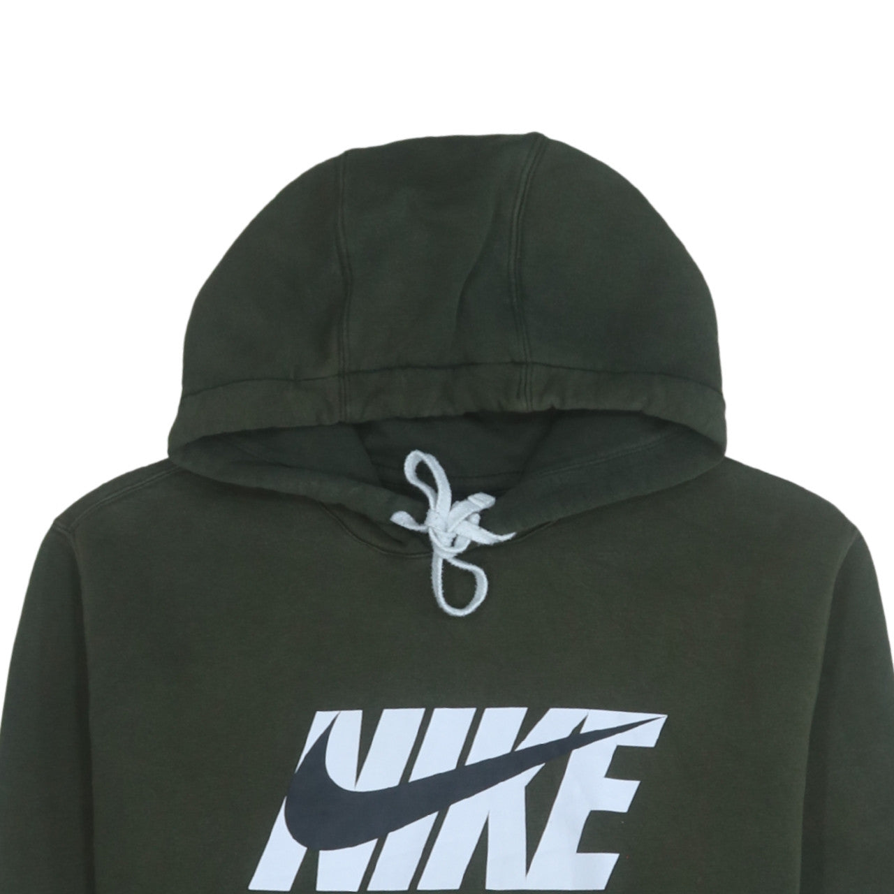 Mens UK Size M Nike Green Pullover Hoodie