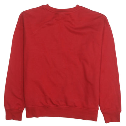 Womens UK Size 12 Disney Red Pullover Sweatshirt