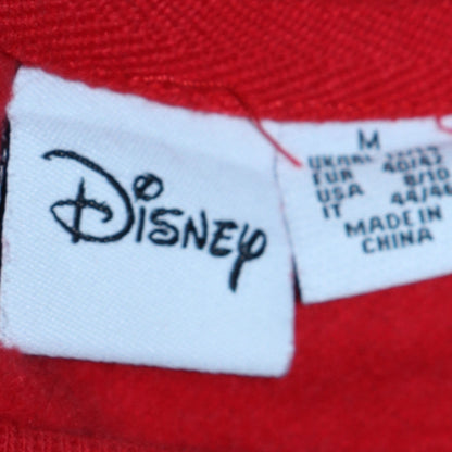 Womens UK Size 12 Disney Red Pullover Sweatshirt