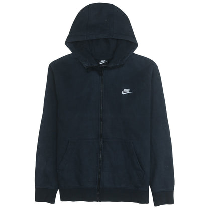 Mens UK Size L Nike Black Full Zip Hoodie
