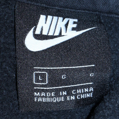 Mens UK Size L Nike Black Full Zip Hoodie