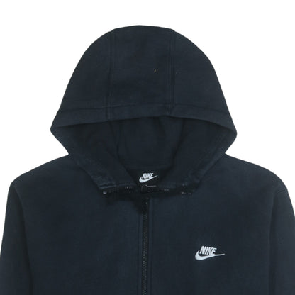 Mens UK Size L Nike Black Full Zip Hoodie