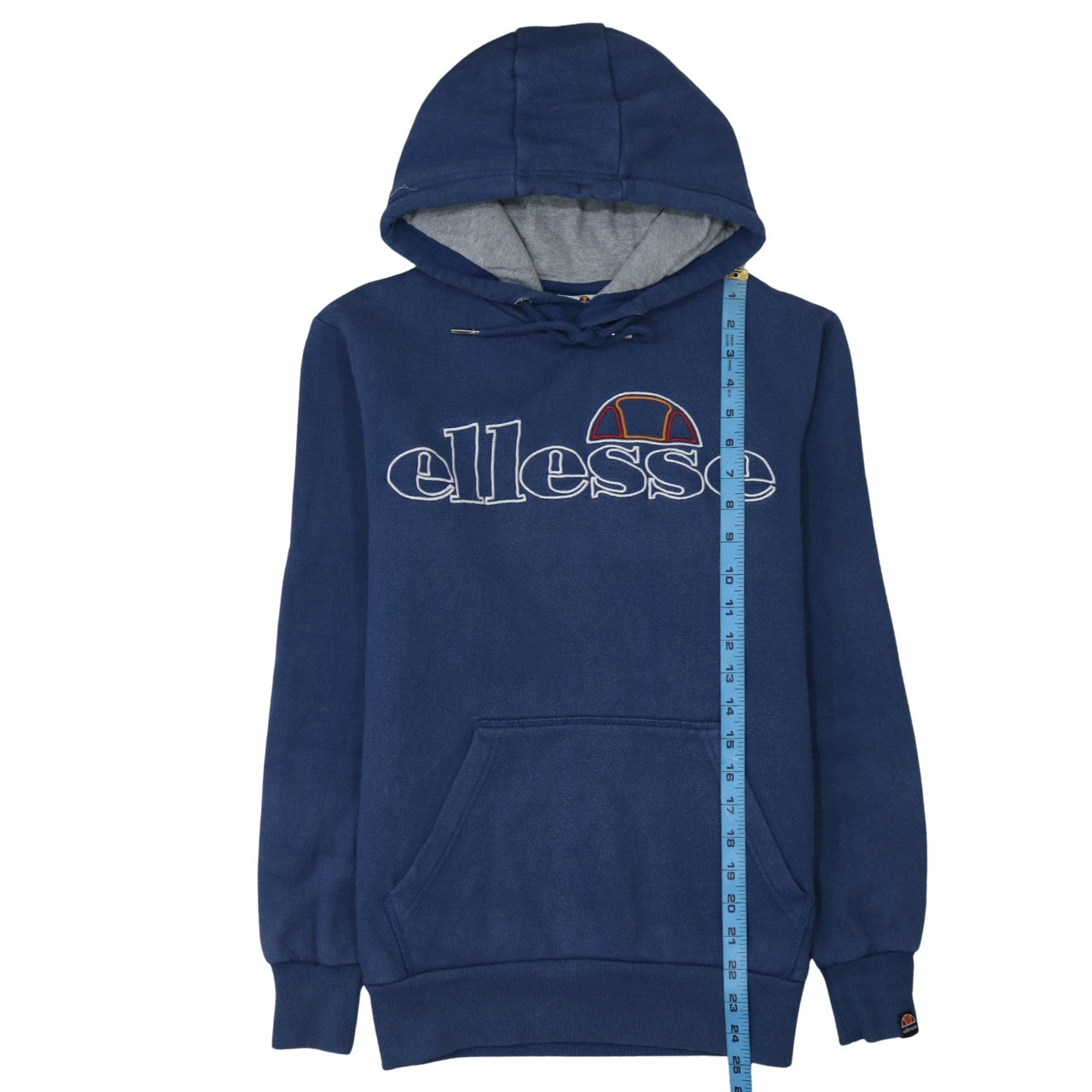 Mens UK Size S Ellesse Blue Pullover Hoodie
