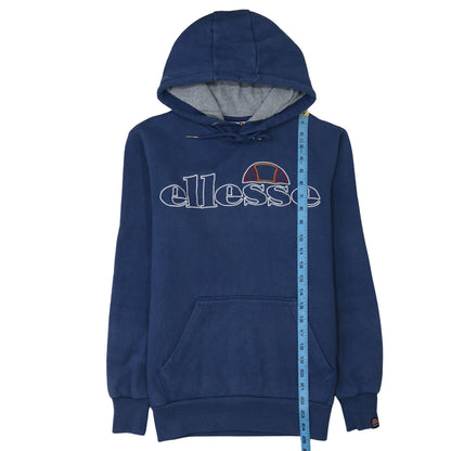 Mens UK Size S Ellesse Blue Pullover Hoodie