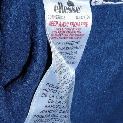 Mens UK Size S Ellesse Blue Pullover Hoodie